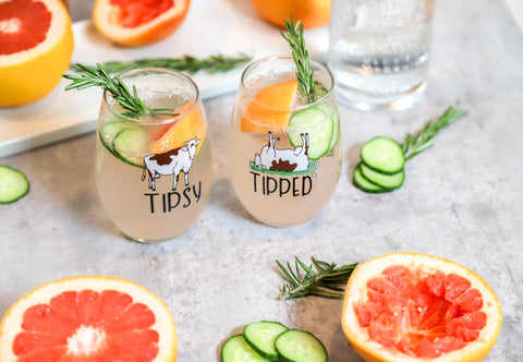 Get a taste of spring (hella early) with this refreshing cocktail