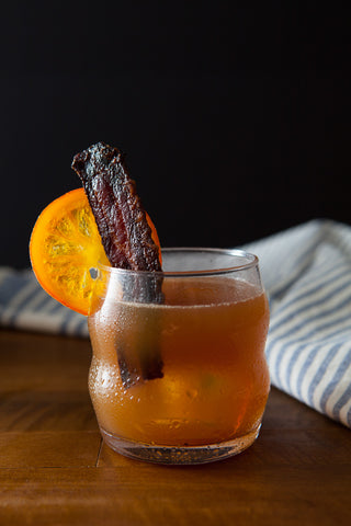 MAPLE BACON WHISKEY SPICED CIDER COCKTAIL