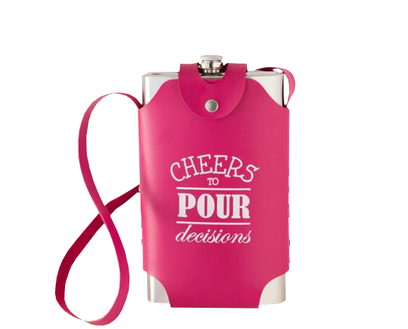 Cheers to Pour Decisions 64 Ounce Flask