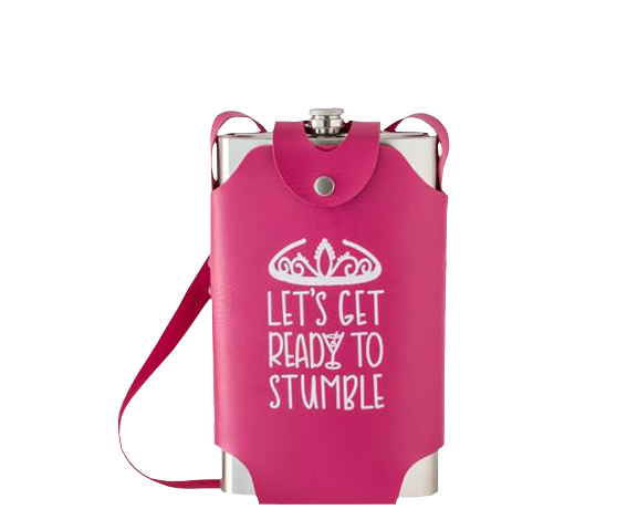 Let's Get Ready to Stumble 64 oz Flask