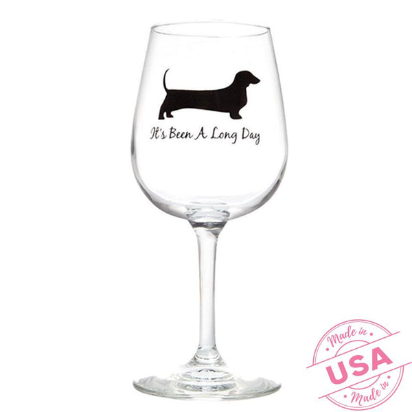 It's Been a Long Day Wine Glass